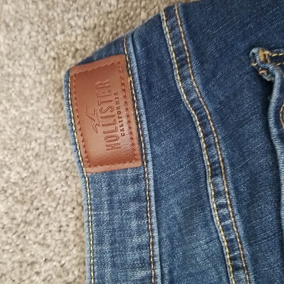 #C - Hollister Classic Stretch Super Skinny Low Rise Jeans In Sz 3XS - Picture 7 of 10